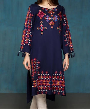 Grace S337-Embroided 2pc lawn dress