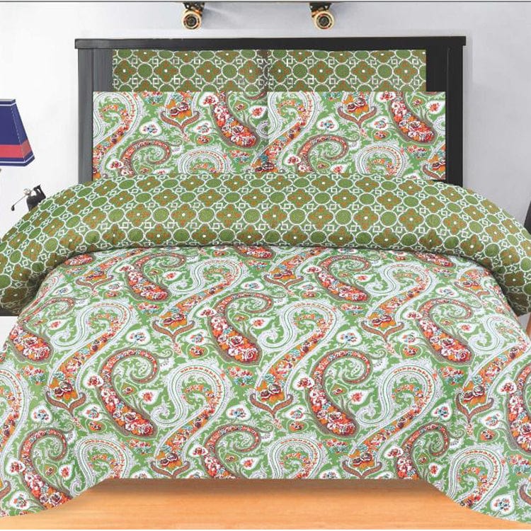 Grace D835- 6 pc summer Comforter Set with 4 pillow covers